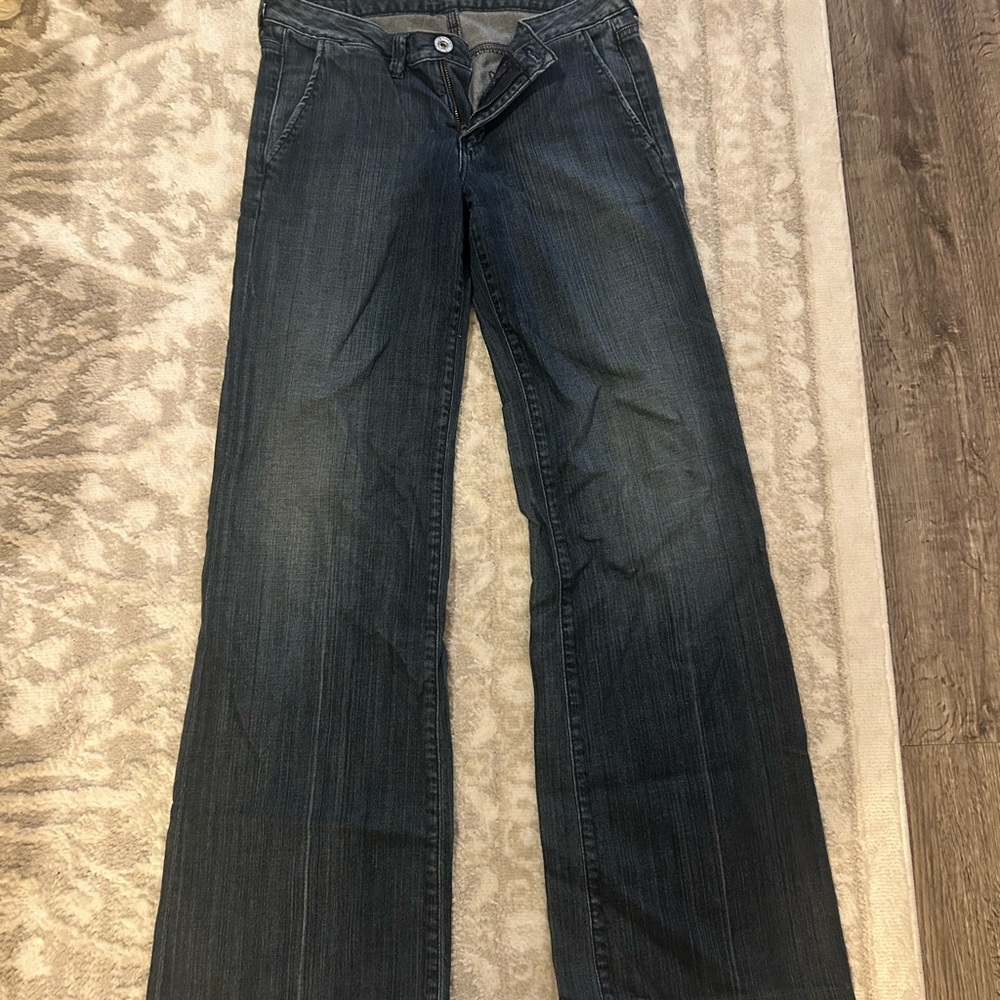 Big Star Dark Blue Wide Leg Jeans